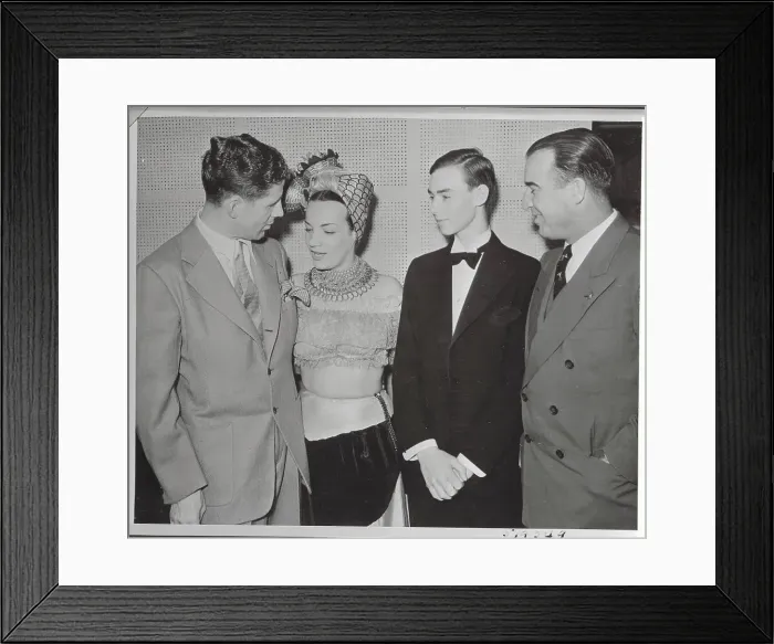 Framed Print : Carmen Miranda with Others Framed Print : Carmen Miranda with Others