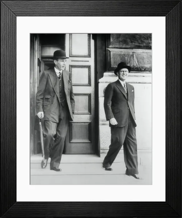 Framed Print : Joseph P. Kennedy with Lord Halifax Framed Print : Joseph P. Kennedy with Lord Halifax