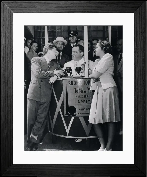 Framed Print : Judy Garland and Mickey Rooney Greeting Mayor of New York Framed Print : Judy Garland and Mickey Rooney Greeting Mayor of New York