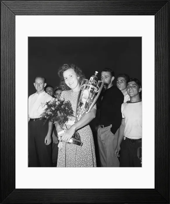 Framed Print : Betty Jameson, National Golf Champion