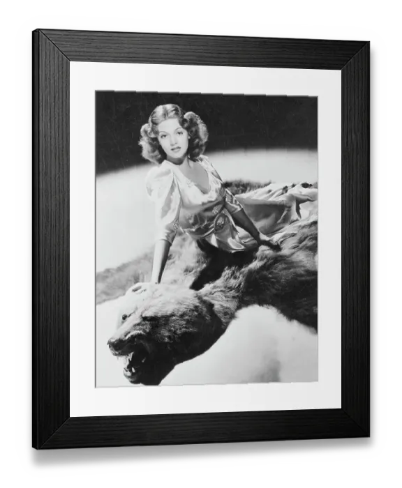 Framed Print : Portrait of Actress Lana Turner Framed Print : Portrait of Actress Lana Turner