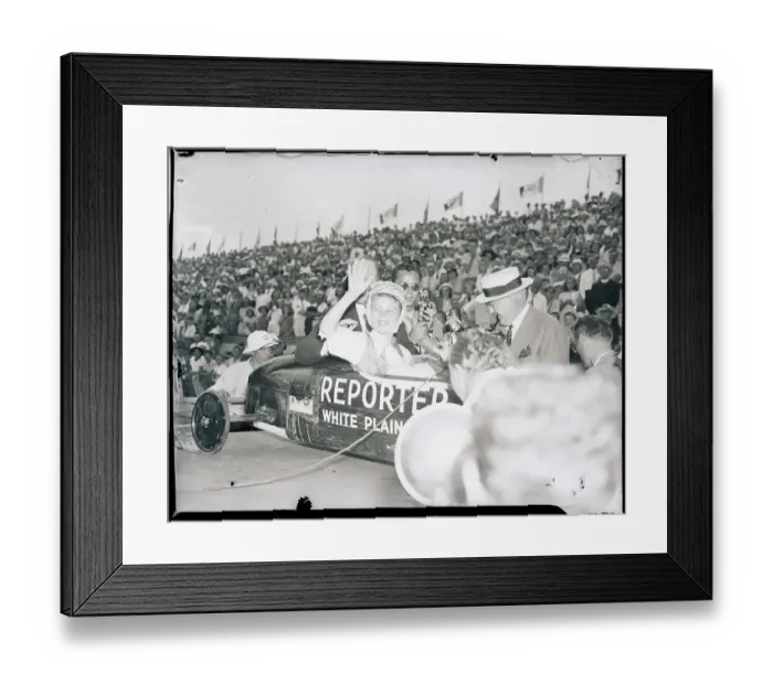 Framed Print : Clifford Hardesty Wins Soap Box Derby Framed Print : Clifford Hardesty Wins Soap Box Derby
