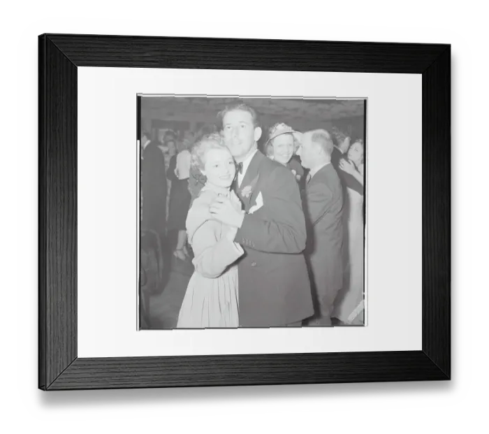 Framed Print : Janet Gaynor and Gilbert Adrian Dancing Framed Print : Janet Gaynor and Gilbert Adrian Dancing
