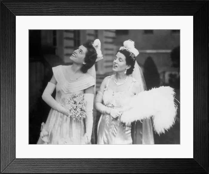 Framed Print : Rose and Eunice Kennedy Framed Print : Rose and Eunice Kennedy