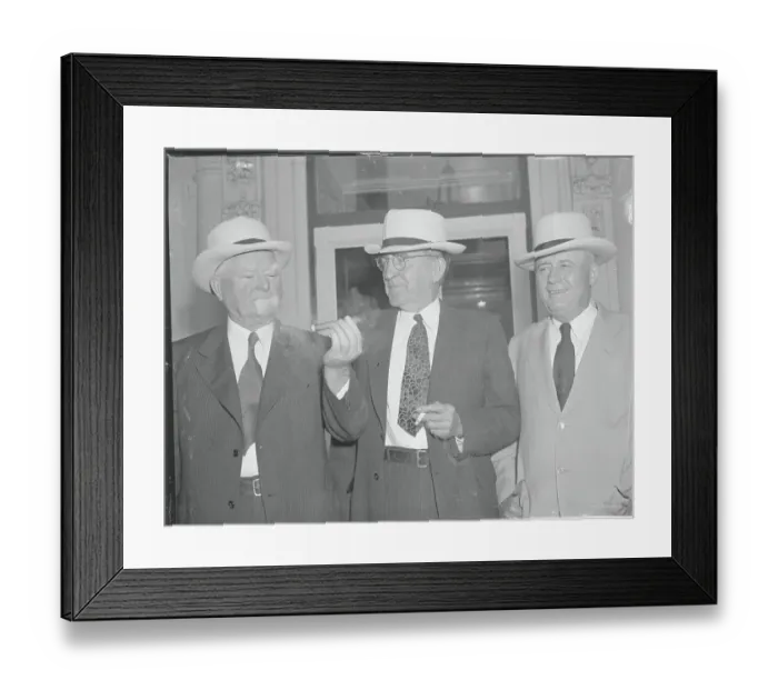 Framed Print : John Nance Garner and Others Framed Print : John Nance Garner and Others