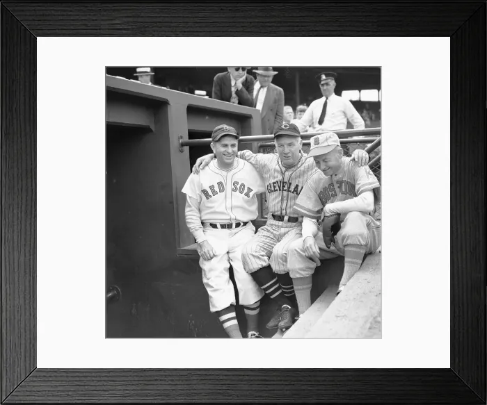 Framed Print : Old Timers Game