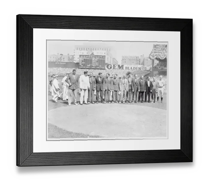 Framed Print : Yankees Baseball Player Lou Gehrig Framed Print : Yankees Baseball Player Lou Gehrig