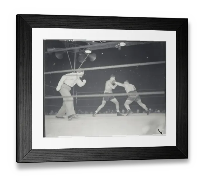 Framed Print : Tony Galento Punching Joe Louis Framed Print : Tony Galento Punching Joe Louis