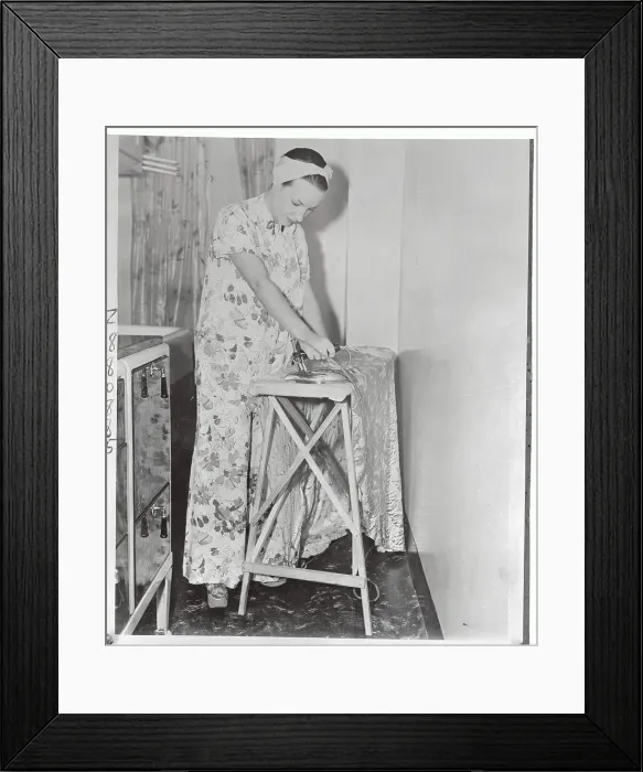 Framed Print : Carmen Miranda Ironing Framed Print : Carmen Miranda Ironing