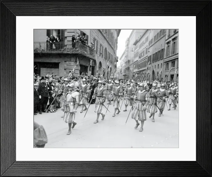 Framed Print : Costumed Militiamen Framed Print : Costumed Militiamen