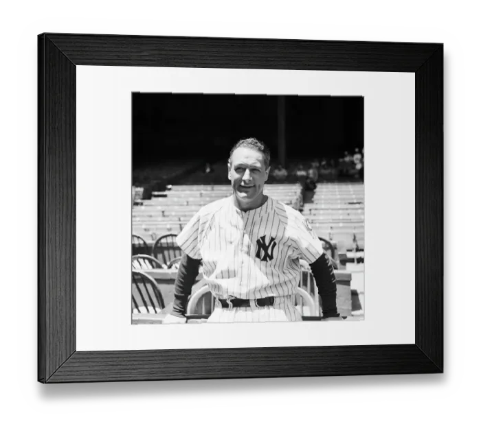 Framed Print : Lou Gehrig Framed Print : Lou Gehrig