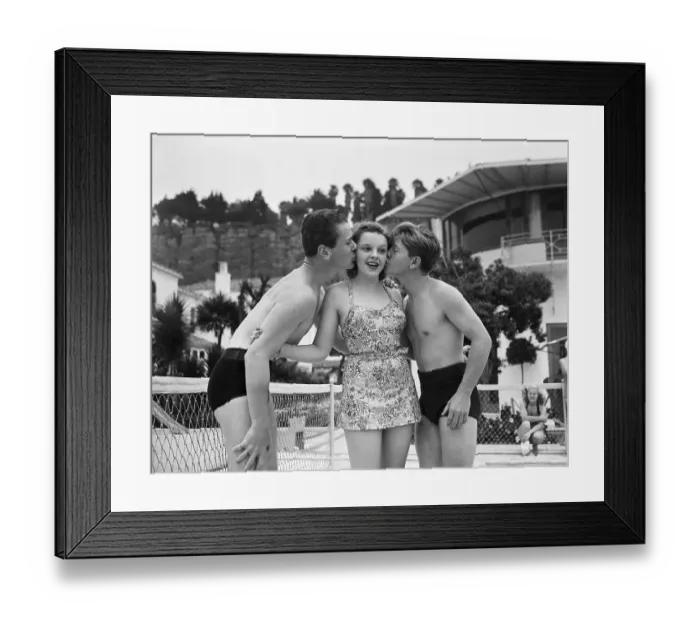 Framed Print : Judy Garland Celebrating Her Birthday with Friends Framed Print : Judy Garland Celebrating Her Birthday with Friends