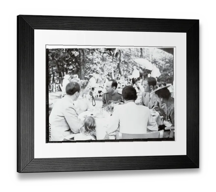 Framed Print : Joseph Goebbels with Dignitaries Framed Print : Joseph Goebbels with Dignitaries