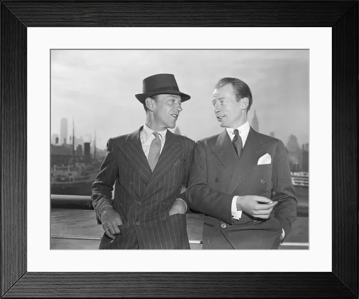 Framed Print : Fred Astaire and Paul Draper Framed Print : Fred Astaire and Paul Draper