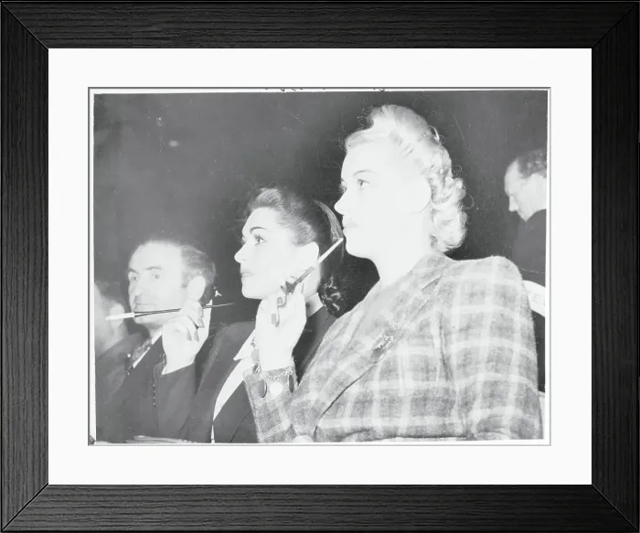 Framed Print : Gloria Youngblood and Cynthia Cavanagh Smoking Cigarettes Framed Print : Gloria Youngblood and Cynthia Cavanagh Smoking Cigarettes