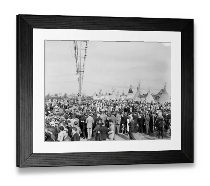 Framed Print : English Royalty in Canada Framed Print : English Royalty in Canada