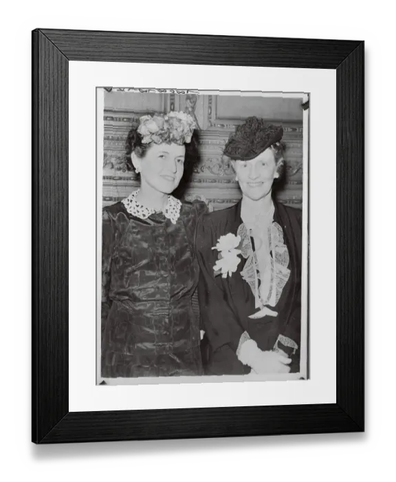 Framed Print : Rose Kennedy Attending a Luncheon Framed Print : Rose Kennedy Attending a Luncheon