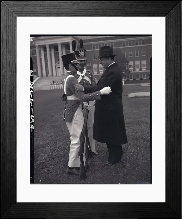 Framed Print : Anastasio Somoza Embraces Sons in Uniforms Framed Print : Anastasio Somoza Embraces Sons in Uniforms