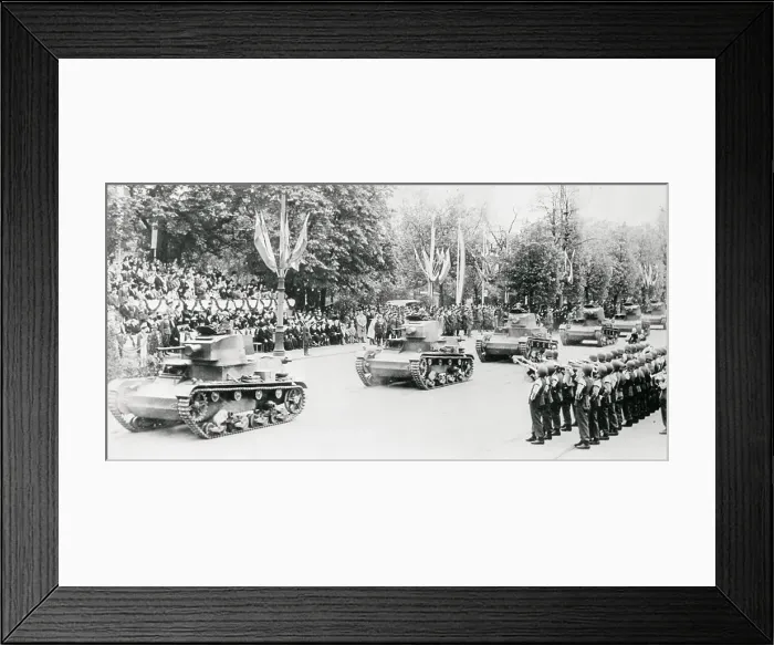 Framed Print : Polish Military Parading Framed Print : Polish Military Parading