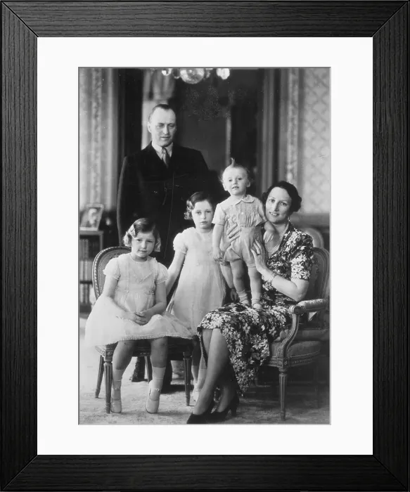 Framed Print : Portrait of Norway's Royal Family Framed Print : Portrait of Norway's Royal Family
