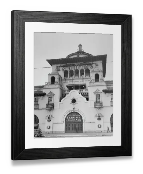 Framed Print : Los Angeles Examiner Building Framed Print : Los Angeles Examiner Building