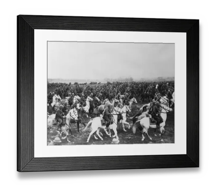 Framed Print : Polish Cavalrymen