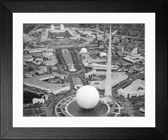Framed Print : World'S Fair In New York Framed Print : World'S Fair In New York