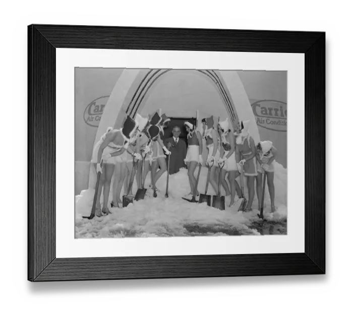 Framed Print : Air Conditioning Display Framed Print : Air Conditioning Display
