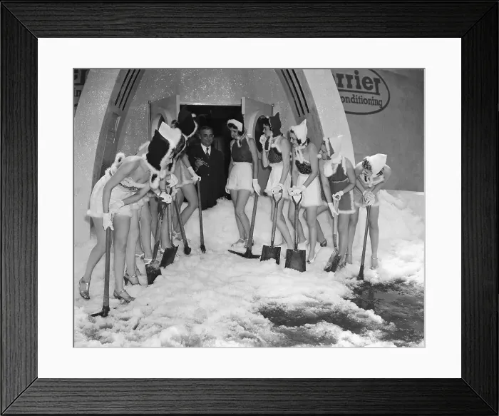Framed Print : Air Conditioning Display Framed Print : Air Conditioning Display