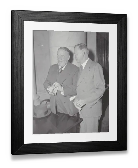 Framed Print : Key Pittman and Hugh Johnson Framed Print : Key Pittman and Hugh Johnson
