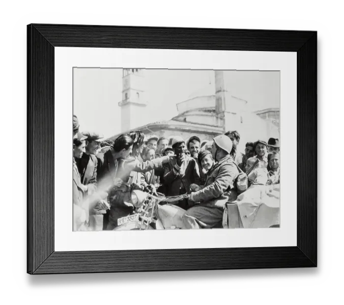 Framed Print : Talking Sign Language with Residents Framed Print : Talking Sign Language with Residents