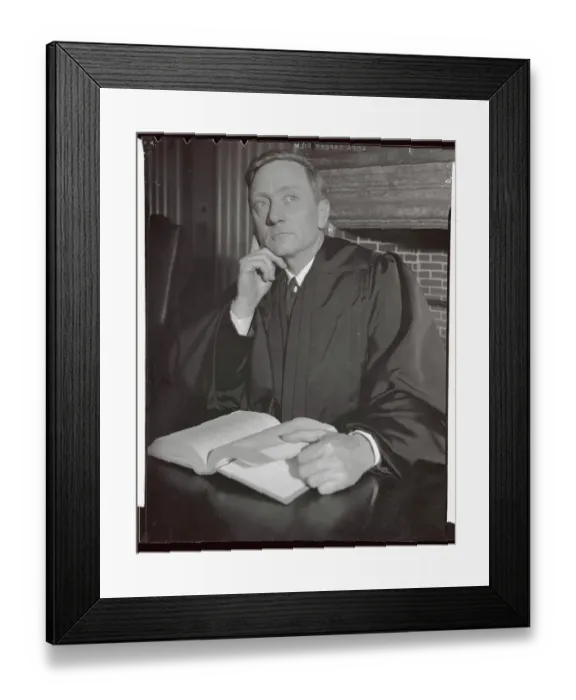 Framed Print : Supreme Court Justice William O. Douglas Framed Print : Supreme Court Justice William O. Douglas