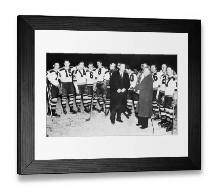 Framed Print : Boston Bruins Awarded Stanley Cup Framed Print : Boston Bruins Awarded Stanley Cup