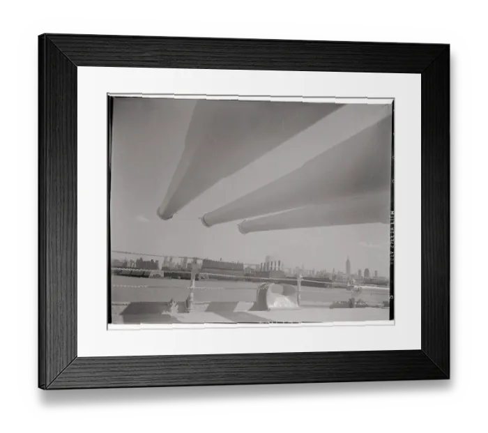 Framed Print : View from USS Tennessee Framed Print : View from USS Tennessee
