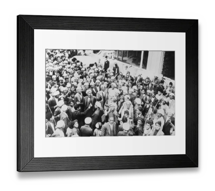 Framed Print : Overview of Crowd at Student Protest Framed Print : Overview of Crowd at Student Protest