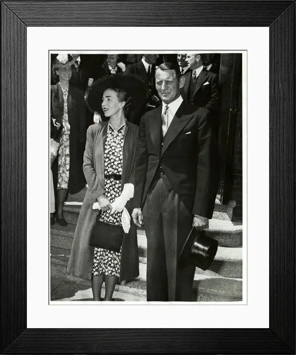 Framed Print : Danish Royals in Easter Attire Framed Print : Danish Royals in Easter Attire
