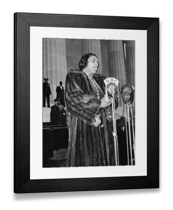 Framed Print : Marian Anderson Framed Print : Marian Anderson
