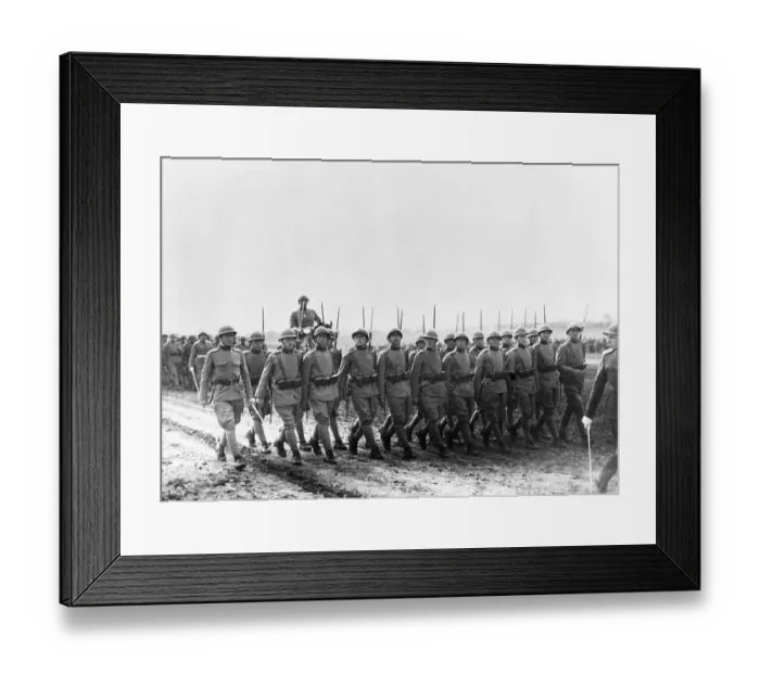 Framed Print : Yugoslavian Infantry Army Maneuvers Framed Print : Yugoslavian Infantry Army Maneuvers