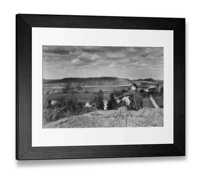 Framed Print : Portrait of Louis Bromfield Framed Print : Portrait of Louis Bromfield