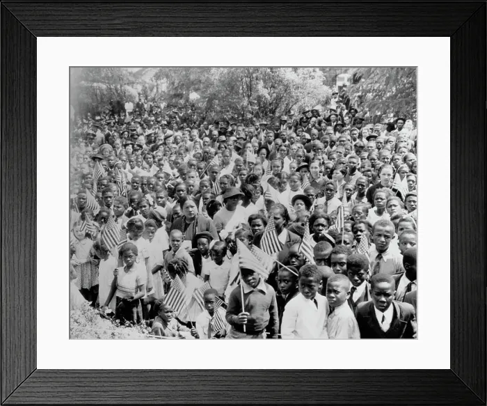 Framed Print : Roosevelt Visits Tuskegee Institute, 1939 Framed Print : Roosevelt Visits Tuskegee Institute, 1939