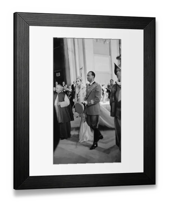Framed Print : Vatican Ceremony Attended by Royal Couple Framed Print : Vatican Ceremony Attended by Royal Couple