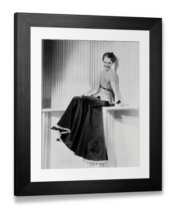 Framed Print : Portrait of Joy Hodges Framed Print : Portrait of Joy Hodges