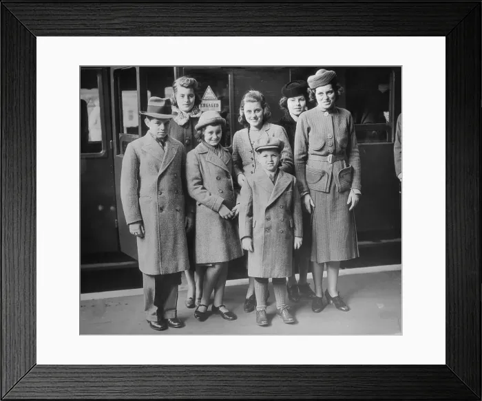 Framed Print : Kennedy Children Framed Print : Kennedy Children