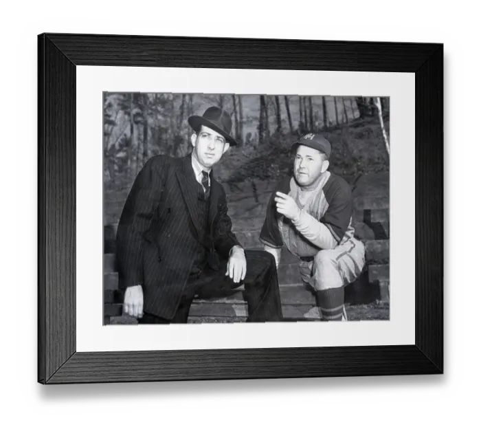 Framed Print : Rogers Hornsby W / Sandlot League Manager Framed Print : Rogers Hornsby W / Sandlot League Manager
