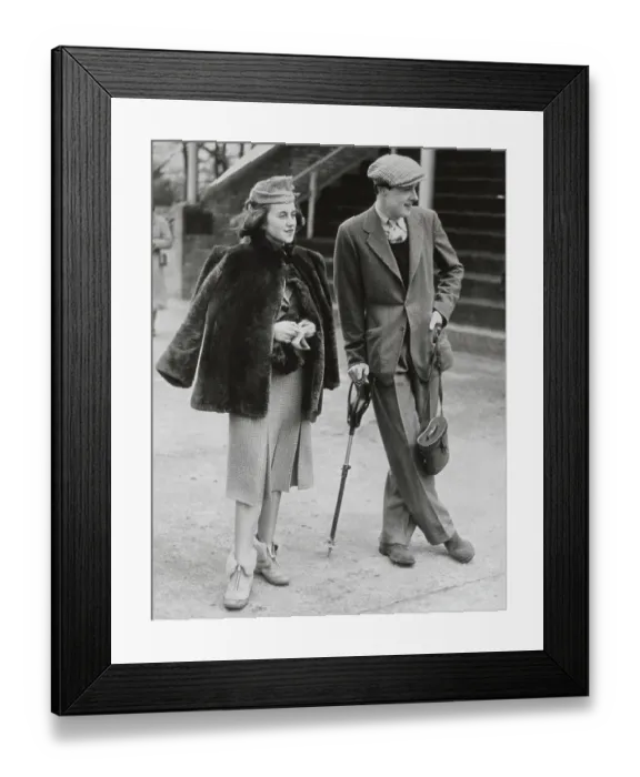 Framed Print : Kathleen Kennedy with William Cavendish, Marquess of Hartington