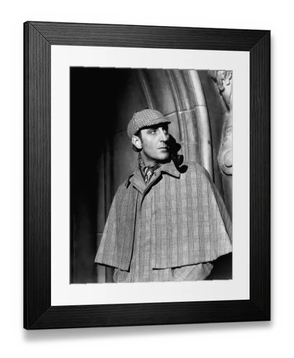 Framed Print : Basil Rathbone as Sherlock Holmes Framed Print : Basil Rathbone as Sherlock Holmes