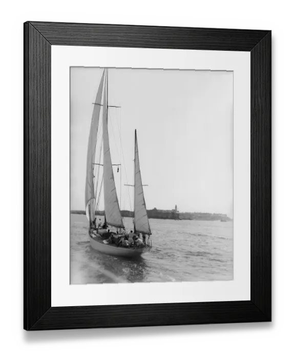Framed Print : Reynolds Wins St. Petersburg-to-Havana Yacht Race Framed Print : Reynolds Wins St. Petersburg-to-Havana Yacht Race