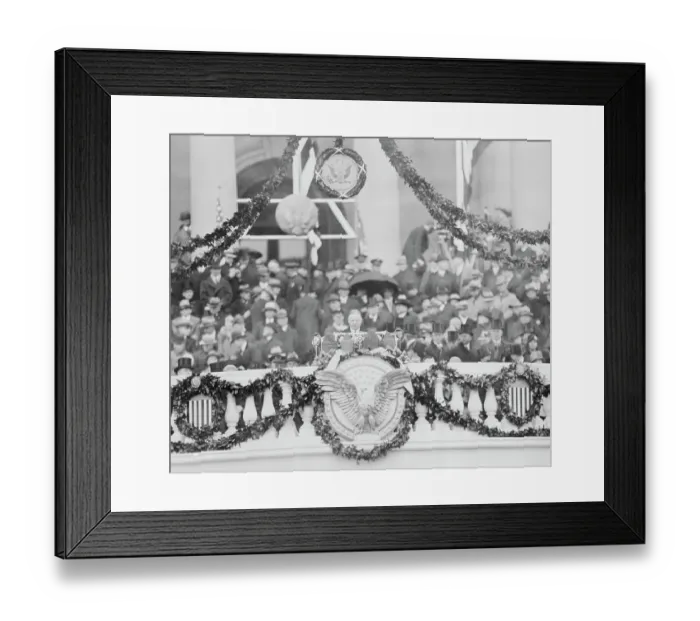 Framed Print : Inauguration of Herbert Hoover Framed Print : Inauguration of Herbert Hoover