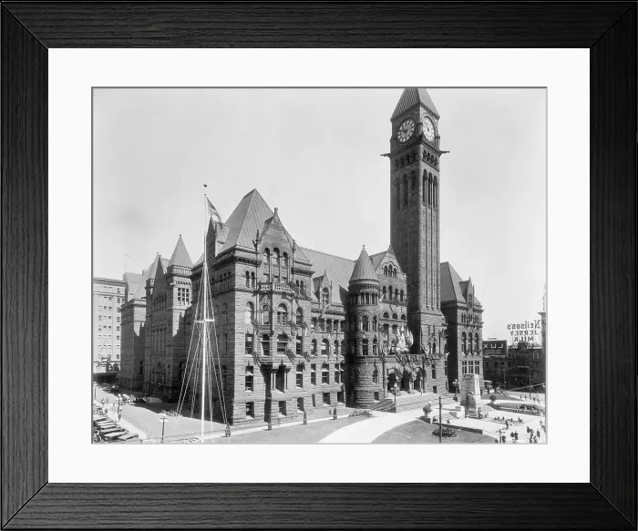Framed Print : Toronto's City Hall Framed Print : Toronto's City Hall