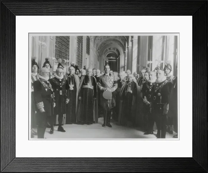 Framed Print : Crown Prince and Cardinal Pacelli Framed Print : Crown Prince and Cardinal Pacelli